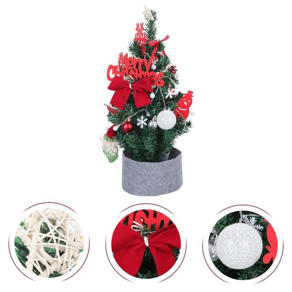 christmas decorations 1 set deskadornment mini tree with light xmas party decor
christmas decorations 1 set deskadornment mini tree with light xmas party decor