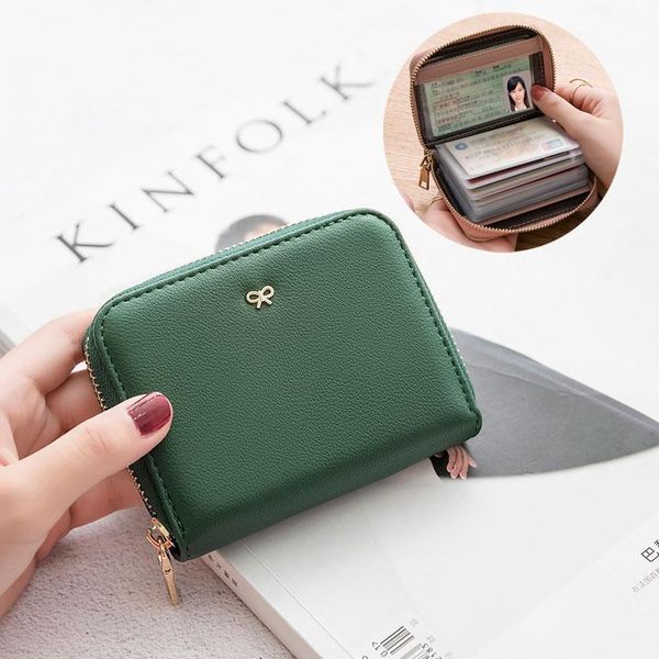 card holders holder female multi-card slot anti-degaussing and anti-theft high capacity, Brown;gray
card holders holder female multi-card slot anti-degaussing and anti-theft high capacity, Brown;gray