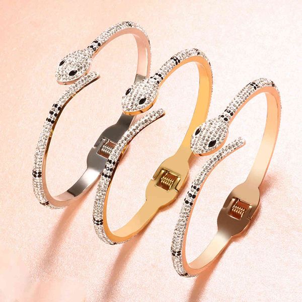 stainless steel rose gold plated bracelet women ring charm s crystal snake cuff bangle for, Golden;silver
stainless steel rose gold plated bracelet women ring charm s crystal snake cuff bangle for, Golden;silver