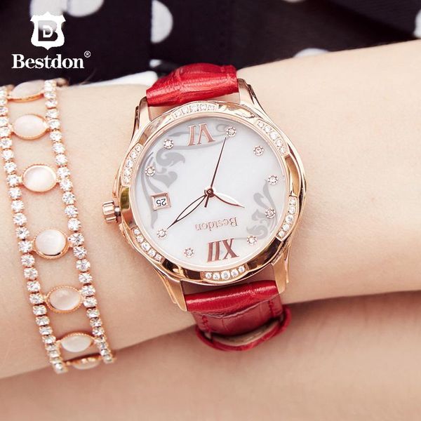 wristwatches switzerland don luxury women watch sapphire crystal korean version waterproof leather quartz ladies relogio feminino, Slivery;brown
wristwatches switzerland don luxury women watch sapphire crystal korean version waterproof leather quartz ladies relogio feminino, Slivery;brown