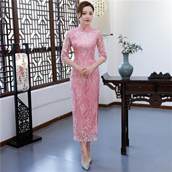 shanghai story lace chinese cheongsam high split qipao dress oriental dress women's summer dresses 3 color, Red
shanghai story lace chinese cheongsam high split qipao dress oriental dress women's summer dresses 3 color, Red