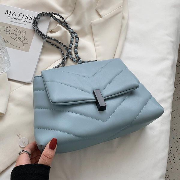 shoulder bags designer pu leather crossbody for women 2021 summer fashion trends chain small purses and handbags blue yellow
shoulder bags designer pu leather crossbody for women 2021 summer fashion trends chain small purses and handbags blue yellow