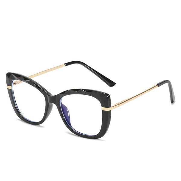 design 2021 new fashion eye crystal cut glasses with spring leg flat lens frame, White;black
design 2021 new fashion eye crystal cut glasses with spring leg flat lens frame, White;black