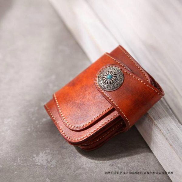 yourseason women retro handmade genuine leather short wallet 2021 solid color hasp cowhide turquoise purse, Red;black
yourseason women retro handmade genuine leather short wallet 2021 solid color hasp cowhide turquoise purse, Red;black