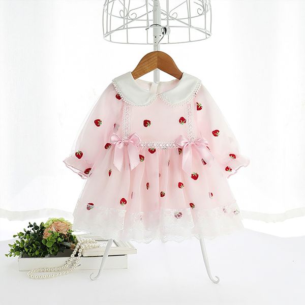 lace princess for girls 2021 spring autumn long sleeve lovely lolita toddler birthday party gift sweet costume fa1v, Red;yellow
lace princess for girls 2021 spring autumn long sleeve lovely lolita toddler birthday party gift sweet costume fa1v, Red;yellow