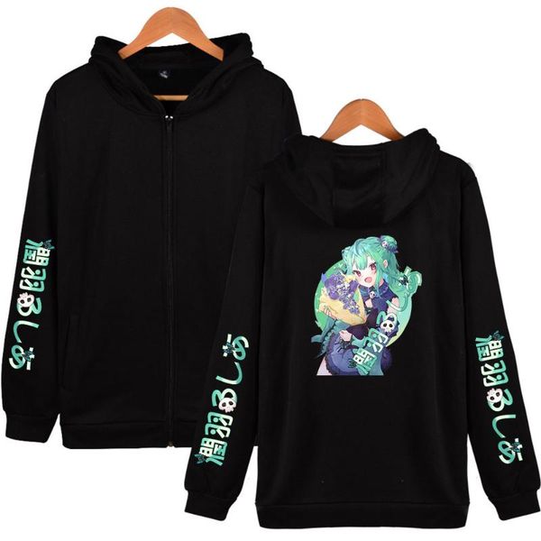 men's hoodies & sweatshirts japan anime uruha rushia zip up women/men hoodie sweatshirt streetwear hip hop long sleeve hooded zipper ja, Black
men's hoodies & sweatshirts japan anime uruha rushia zip up women/men hoodie sweatshirt streetwear hip hop long sleeve hooded zipper ja, Black