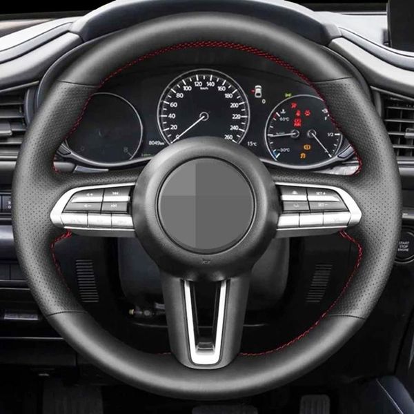 steering wheel covers diy black artificial leather breathable non-slip car cover for 3 axela 2021 cx-30 mx-30
steering wheel covers diy black artificial leather breathable non-slip car cover for 3 axela 2021 cx-30 mx-30