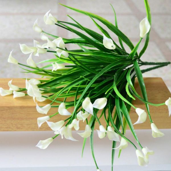 decorative flowers & wreaths beautiful 25 heads/bouquet mini artificial calla with leaf plastic fake lily aquatic plants home room decoratio
decorative flowers & wreaths beautiful 25 heads/bouquet mini artificial calla with leaf plastic fake lily aquatic plants home room decoratio