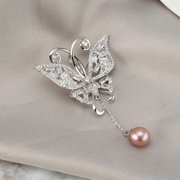 pins, brooches luxury rhinestone butterfly women jewelry natural pearl brooch crystal lapel pins for female wedding scarf accessories, Gray
pins, brooches luxury rhinestone butterfly women jewelry natural pearl brooch crystal lapel pins for female wedding scarf accessories, Gray