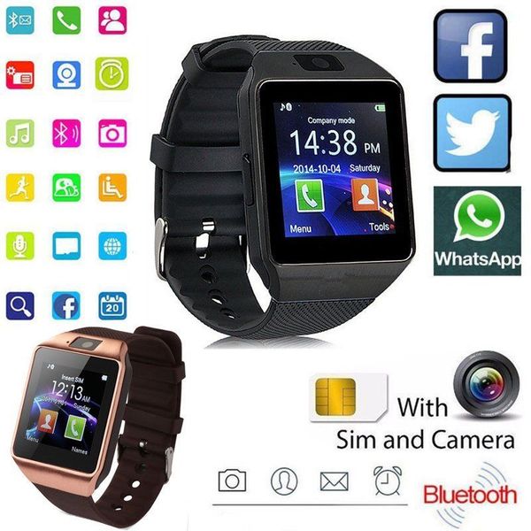 digital touch screen smart watch dz09 q18 bracelet camera bluetooth wristwatch sim card smartwatch ios android phones portg, Slivery;brown
digital touch screen smart watch dz09 q18 bracelet camera bluetooth wristwatch sim card smartwatch ios android phones portg, Slivery;brown
