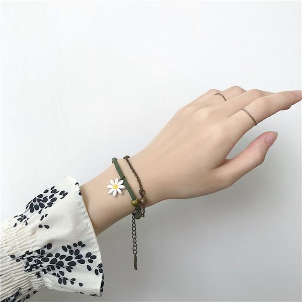 link, chain bohemian black beads bracelets bangles for women fashion flower dark gold color jewelry gift
link, chain bohemian black beads bracelets bangles for women fashion flower dark gold color jewelry gift