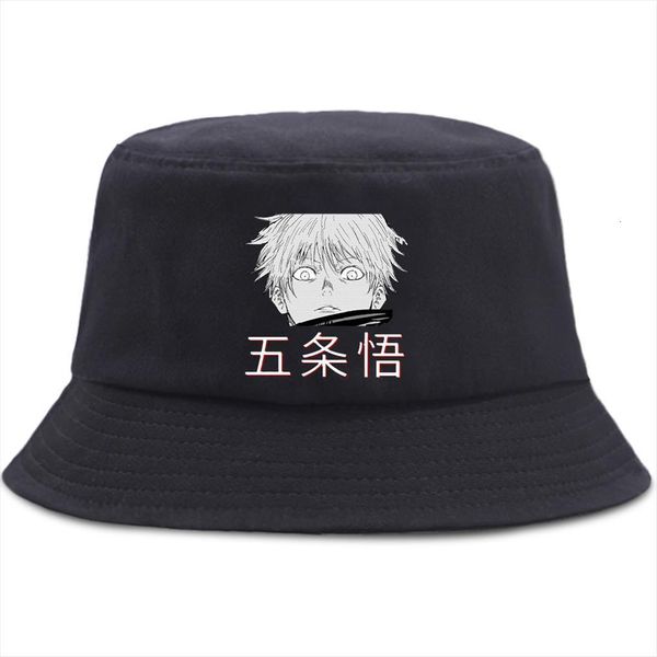 hat satoru gojo japan anime printing womens bucket fashion women fishman hats cotton men bob caps, Blue;gray
hat satoru gojo japan anime printing womens bucket fashion women fishman hats cotton men bob caps, Blue;gray