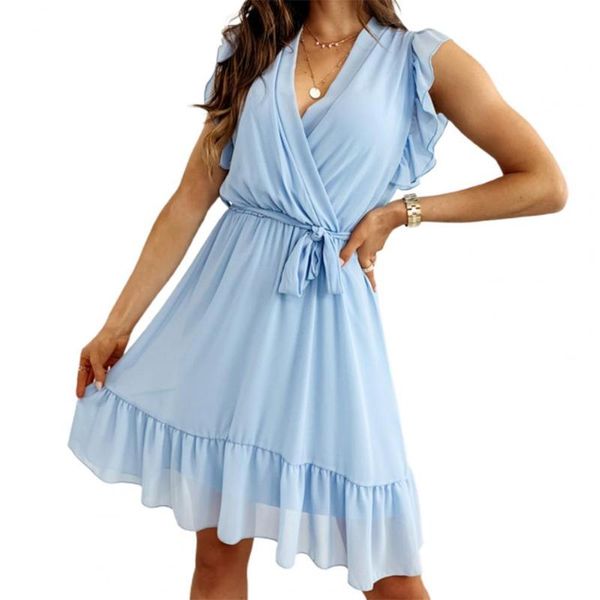 casual dresses summer women elegant dress fashion lacework cuff cross collar v neck female sundress office lady, Black;gray
casual dresses summer women elegant dress fashion lacework cuff cross collar v neck female sundress office lady, Black;gray