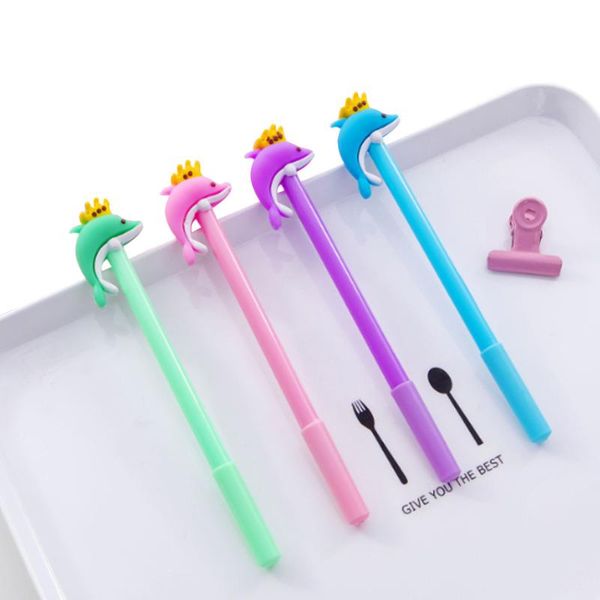 gel pens 4pcs/lot 0.5mm creative cute dolphin pen novelty gift stationery school supplies random
gel pens 4pcs/lot 0.5mm creative cute dolphin pen novelty gift stationery school supplies random
