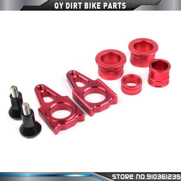 motorcycle wheels & tires cnc front rear wheel hub spacers with chain adjuster for cr125r cr250r crf250r crf250x crf450r 450x supermoto
motorcycle wheels & tires cnc front rear wheel hub spacers with chain adjuster for cr125r cr250r crf250r crf250x crf450r 450x supermoto