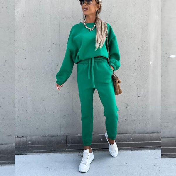 women's two piece pants autumn winter sportwear women two-piece sets casual round neck hoodie sweatshirt and drawstirng outfits solid o, White
women's two piece pants autumn winter sportwear women two-piece sets casual round neck hoodie sweatshirt and drawstirng outfits solid o, White