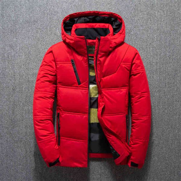 white duck feather men's et, warm hoodie, high-quality thick coat, fashion, winter, Black
white duck feather men's et, warm hoodie, high-quality thick coat, fashion, winter, Black