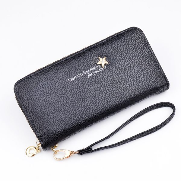 womens wallet 2019 new zipper wallet long large capacity multifunctional womens hand bag purse card holder carteira feminina, Red;black
womens wallet 2019 new zipper wallet long large capacity multifunctional womens hand bag purse card holder carteira feminina, Red;black