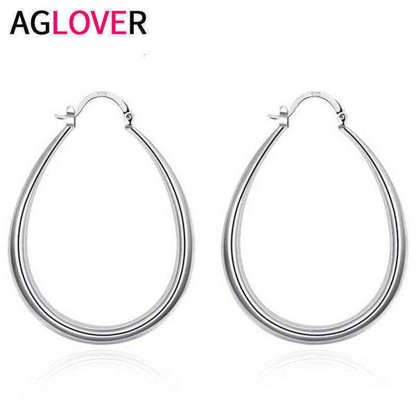 aglover 41mm 925 sterling sier smooth circle big hoop earrings for women lady fashion charm wedding jewelry gift, Golden
aglover 41mm 925 sterling sier smooth circle big hoop earrings for women lady fashion charm wedding jewelry gift, Golden