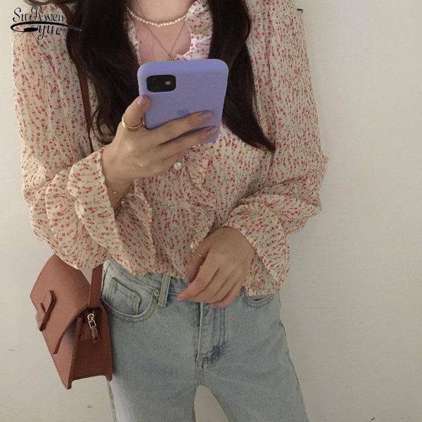 women's blouses & shirts romantic korean vintage v-neck chiffon blouse women sleeve shirt chic print ruffle flare sleeves clothing 101, White
women's blouses & shirts romantic korean vintage v-neck chiffon blouse women sleeve shirt chic print ruffle flare sleeves clothing 101, White