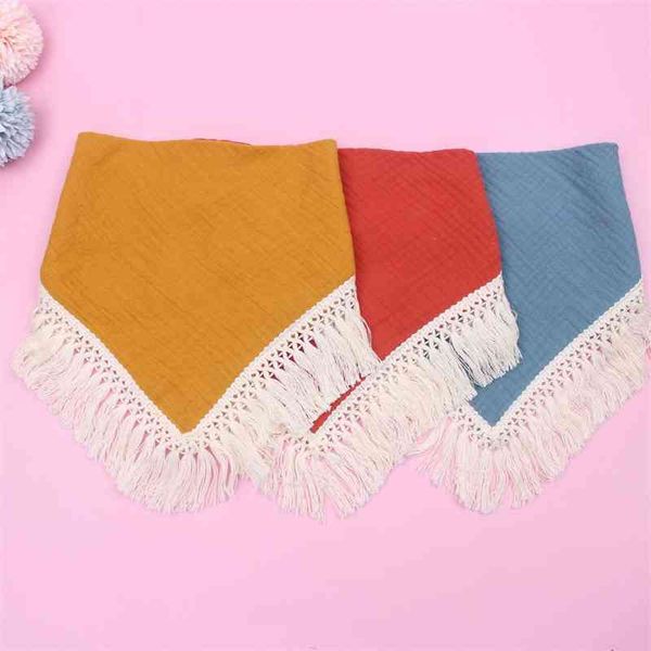 4-layer rice bag gauze lace baby cotton triangular towel bib saliva pocket
4-layer rice bag gauze lace baby cotton triangular towel bib saliva pocket