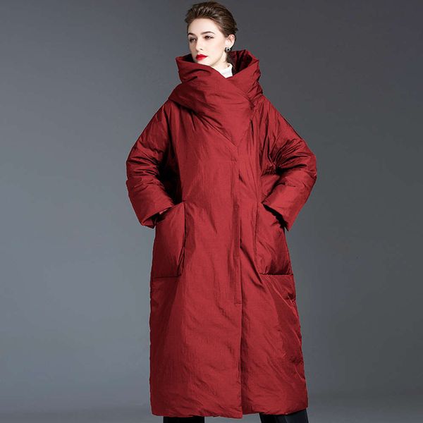 light luxuryjacket 2020 new fashion large size white duck down women winter parka coats for women's earth long knee wine red thickened, Black
light luxuryjacket 2020 new fashion large size white duck down women winter parka coats for women's earth long knee wine red thickened, Black