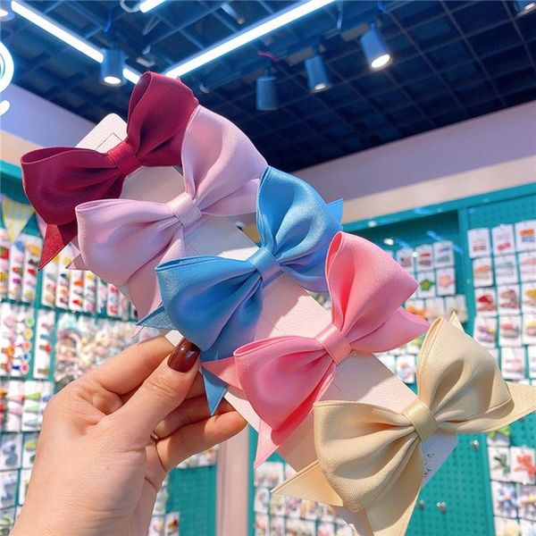 hair accessories korean standing head girls bows clips sweet side grips princess hairpin school headwear barrettes accessoires, Slivery;white
hair accessories korean standing head girls bows clips sweet side grips princess hairpin school headwear barrettes accessoires, Slivery;white