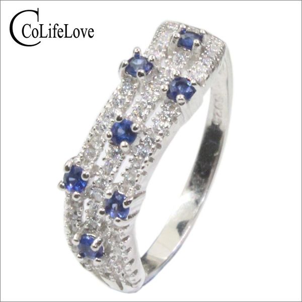 cluster rings colife jewelry silver fashion sapphire ring 7 pieces 2mm natural sri lanka 925, Golden;silver
cluster rings colife jewelry silver fashion sapphire ring 7 pieces 2mm natural sri lanka 925, Golden;silver