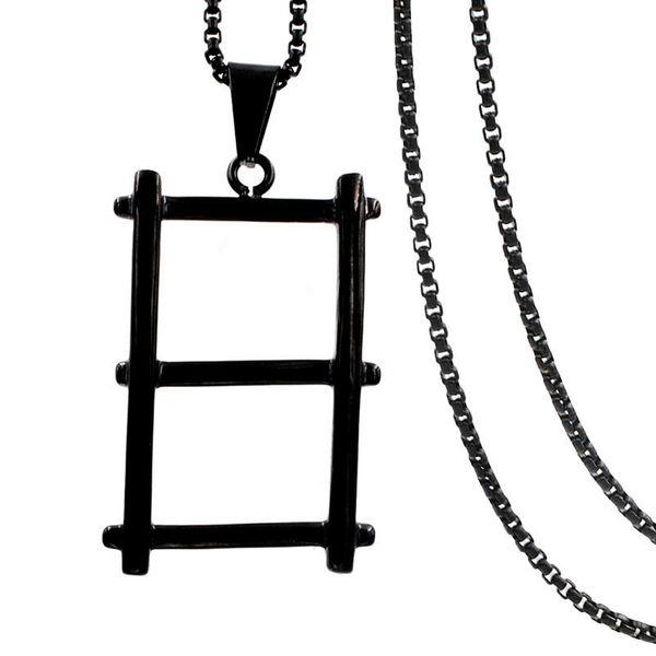 pendant necklaces party necklace square ladder stainless steel gift for -friend trendy men women jewellery p435, Silver
pendant necklaces party necklace square ladder stainless steel gift for -friend trendy men women jewellery p435, Silver