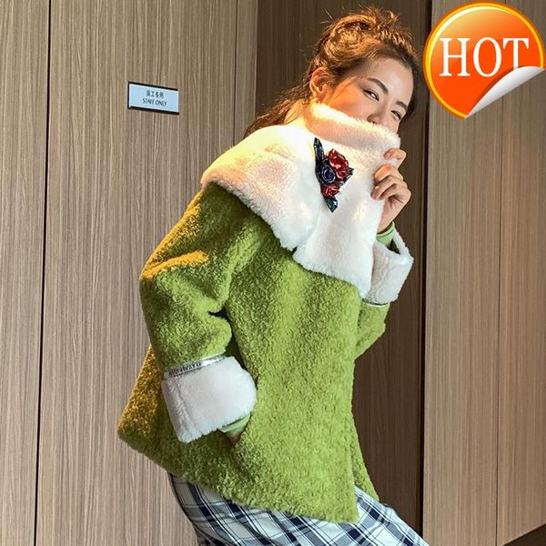winter coat autumn women clothes 2021 korean vintage real fur coat female wool jacket sheep shearling abrigo mujer cd2021020l, Black
winter coat autumn women clothes 2021 korean vintage real fur coat female wool jacket sheep shearling abrigo mujer cd2021020l, Black