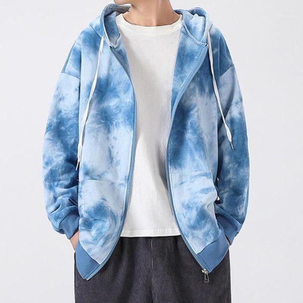 women's sweaters fashion men women long sleeve tie dye zip closure sweatshirt hoodie hooded coat, White;black
women's sweaters fashion men women long sleeve tie dye zip closure sweatshirt hoodie hooded coat, White;black