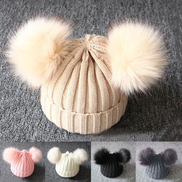 caps & hats baby knitting wool hat boy girl cute solid color double pompom beanie cap winter thicken warm windproof children hats#fs, Yellow
caps & hats baby knitting wool hat boy girl cute solid color double pompom beanie cap winter thicken warm windproof children hats#fs, Yellow