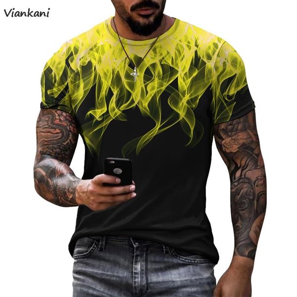 men's t-shirts 2021 men t-shirt 3d smoke flame pattern printing printed summer o-neck daily casual comfortable t shirt oversized, White;black
men's t-shirts 2021 men t-shirt 3d smoke flame pattern printing printed summer o-neck daily casual comfortable t shirt oversized, White;black