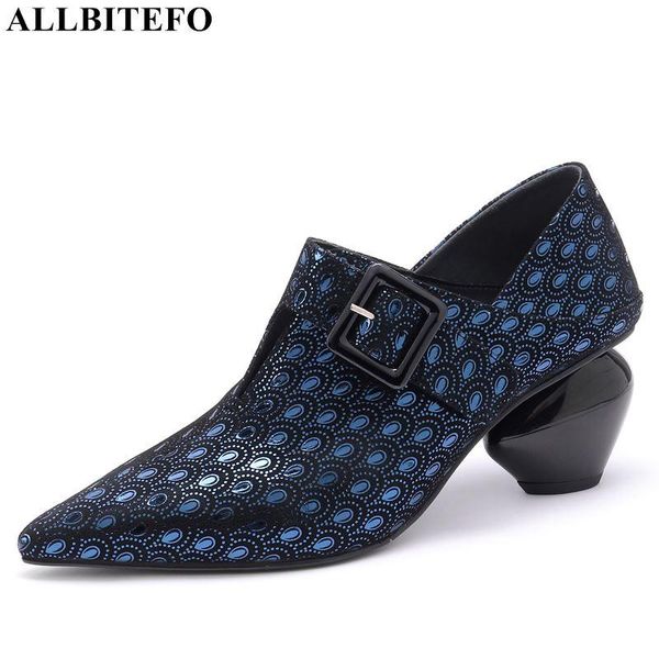dress shoes allbitefo natural genuine leather sheepskin high heels women fashion ladies spring autumn heel, Black
dress shoes allbitefo natural genuine leather sheepskin high heels women fashion ladies spring autumn heel, Black