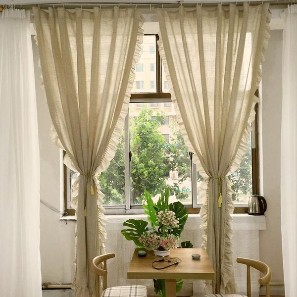 curtain & drapes custom curtains for living room bedroom solid cotton linen with ruffles retro window panels finished
curtain & drapes custom curtains for living room bedroom solid cotton linen with ruffles retro window panels finished