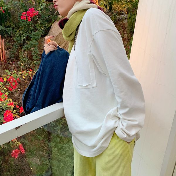 new 2021 fashion casual t-shirt seller simple autumn thick round collar long sleeve e 1v9f, White
new 2021 fashion casual t-shirt seller simple autumn thick round collar long sleeve e 1v9f, White