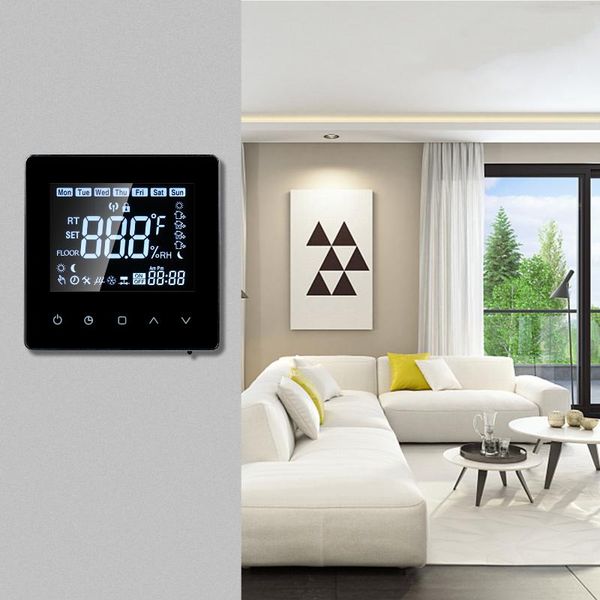 smart home control thermostat lcd touch-screen programmable gas boiler heating 3a digital temperature controller for el
smart home control thermostat lcd touch-screen programmable gas boiler heating 3a digital temperature controller for el