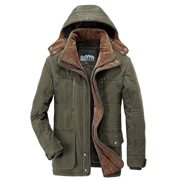 men's jackets warm winter jacket men fleece hooded coat thicken parkas outwear hat detachable coats man, Black;brown
men's jackets warm winter jacket men fleece hooded coat thicken parkas outwear hat detachable coats man, Black;brown