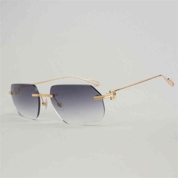 73% off factory sale vintage new lens shape rimless sunglasses men women outdoor gafas clear glasses meal frame oculos shades with case, White;black
73% off factory sale vintage new lens shape rimless sunglasses men women outdoor gafas clear glasses meal frame oculos shades with case, White;black