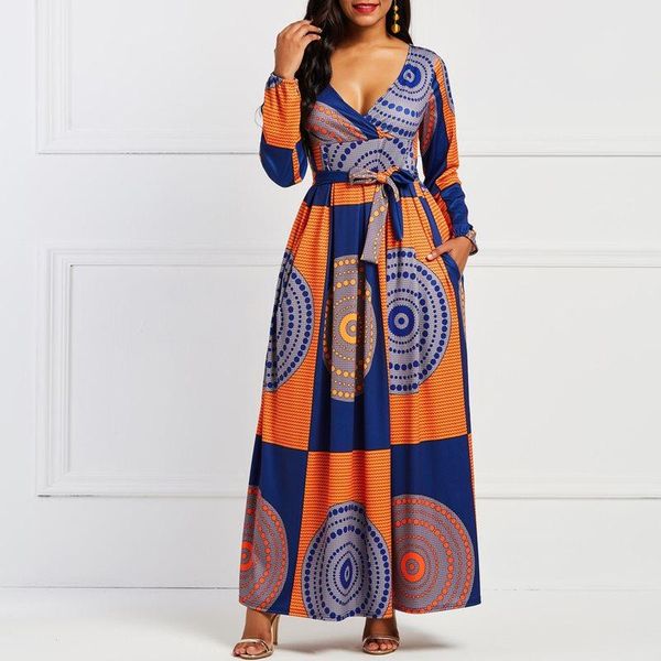 summer african elegant orange office ladies women long dresses high waist geometric pocket print female dinner party maxi dress, Black;gray
summer african elegant orange office ladies women long dresses high waist geometric pocket print female dinner party maxi dress, Black;gray
