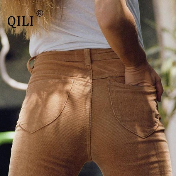 women's pants & capris qili womens pink corduroy zipper rear pockets winter trousers women office mid waist solid flare, Black;white
women's pants & capris qili womens pink corduroy zipper rear pockets winter trousers women office mid waist solid flare, Black;white