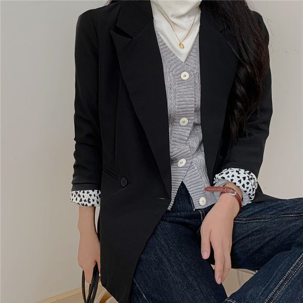 2021 ol notched leopard cuff stitching blazer coat female new spring autumn elegant formal women blazers suit jacket 5n5w, White;black
2021 ol notched leopard cuff stitching blazer coat female new spring autumn elegant formal women blazers suit jacket 5n5w, White;black