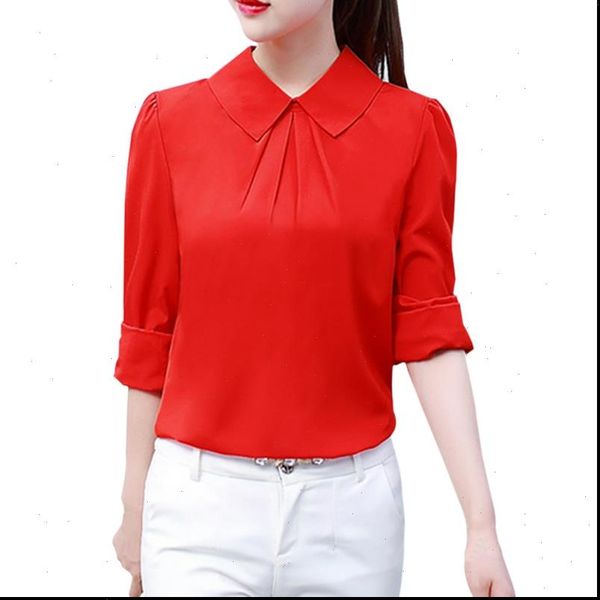 2021 women blouses shirts new fashion femme turn down collar long sleeve white blouse
2021 women blouses shirts new fashion femme turn down collar long sleeve white blouse
