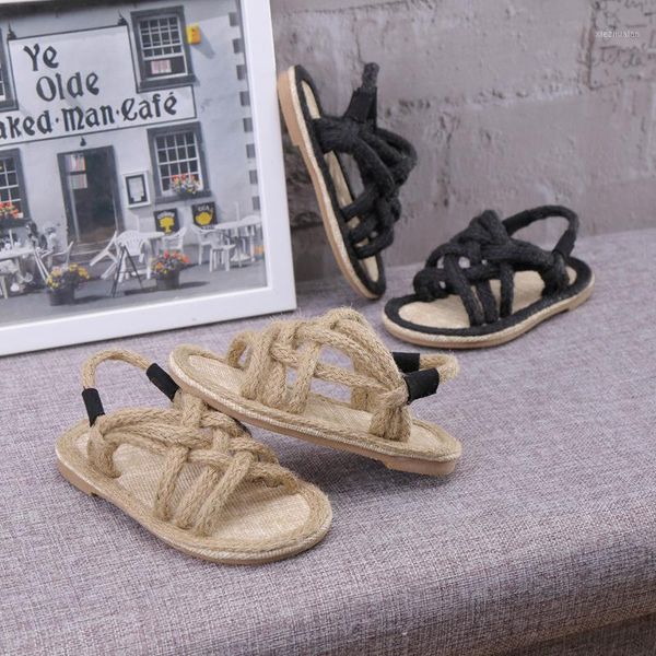 sandals rope desgin sumer girls boys beach shoes slippers skidproof toddlers infant children kids black beige tassel1, Black;red
sandals rope desgin sumer girls boys beach shoes slippers skidproof toddlers infant children kids black beige tassel1, Black;red