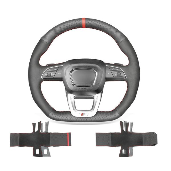 diy custom hand stitched soft black suede steering wheel cover for audi q3 sq5
diy custom hand stitched soft black suede steering wheel cover for audi q3 sq5