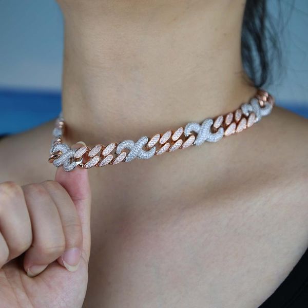 chokers 2021 design two tone big heavy cuban link chain necklace iced out bling 5a cubic zirconia fashion party jewelry for women, Golden;silver
chokers 2021 design two tone big heavy cuban link chain necklace iced out bling 5a cubic zirconia fashion party jewelry for women, Golden;silver