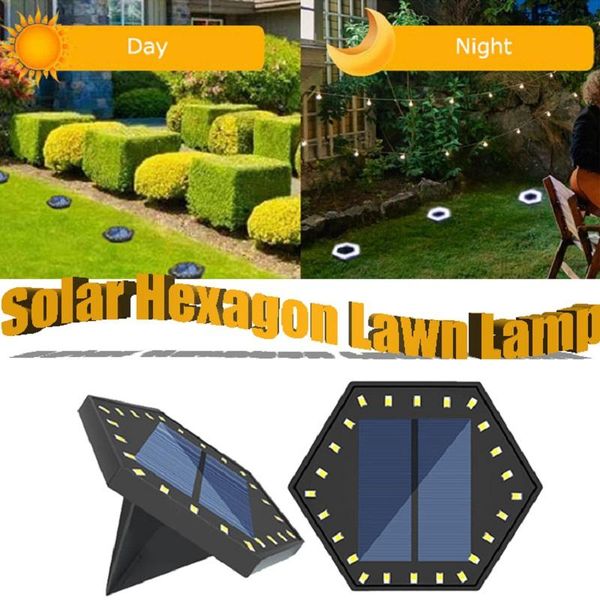 solar lamps 24 leds hexagon shape waterproof garden lamp outdoor landscape light patio pathway walkway stairs parks courtyards villas
solar lamps 24 leds hexagon shape waterproof garden lamp outdoor landscape light patio pathway walkway stairs parks courtyards villas
