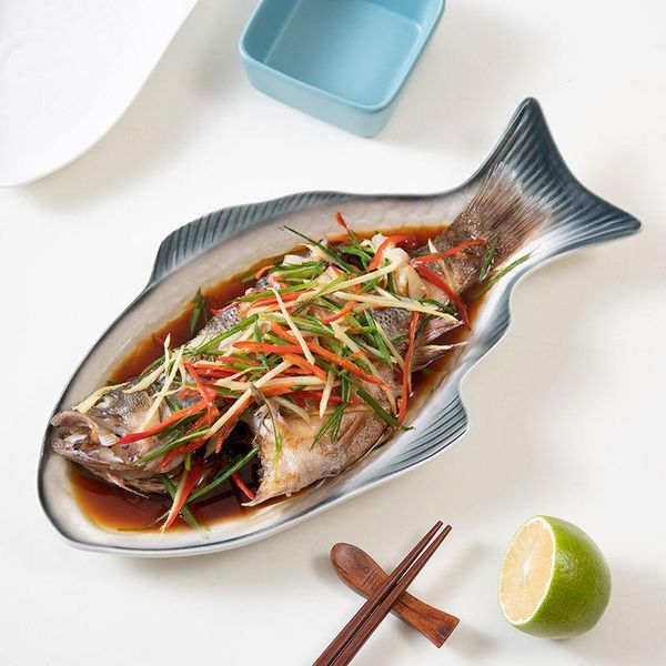 dishes & plates 1pc plate fish shaped ceramic tableware snack storage pan for restaurants party gatherings
dishes & plates 1pc plate fish shaped ceramic tableware snack storage pan for restaurants party gatherings