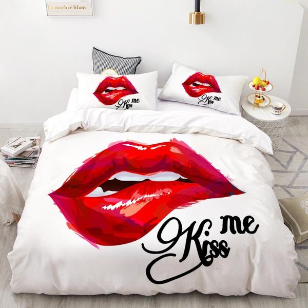 bedding sets 3d digital printing black love lips set custom quilt cover color duvet luxury bedclothes drop
bedding sets 3d digital printing black love lips set custom quilt cover color duvet luxury bedclothes drop
