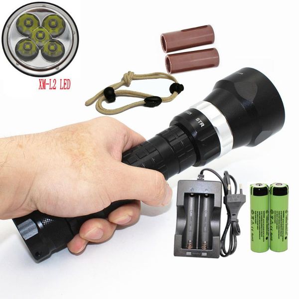other led lighting 5*xml l2 scuba diving underwater torch lamp 100m waterproof flash light lantern + 2x 18650 battery +charger
other led lighting 5*xml l2 scuba diving underwater torch lamp 100m waterproof flash light lantern + 2x 18650 battery +charger